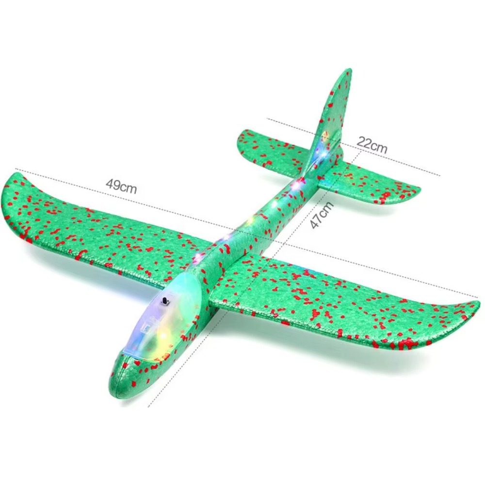 Model Airplane Plastic - Grande Aeroplano Aliante in Schiuma EPP,