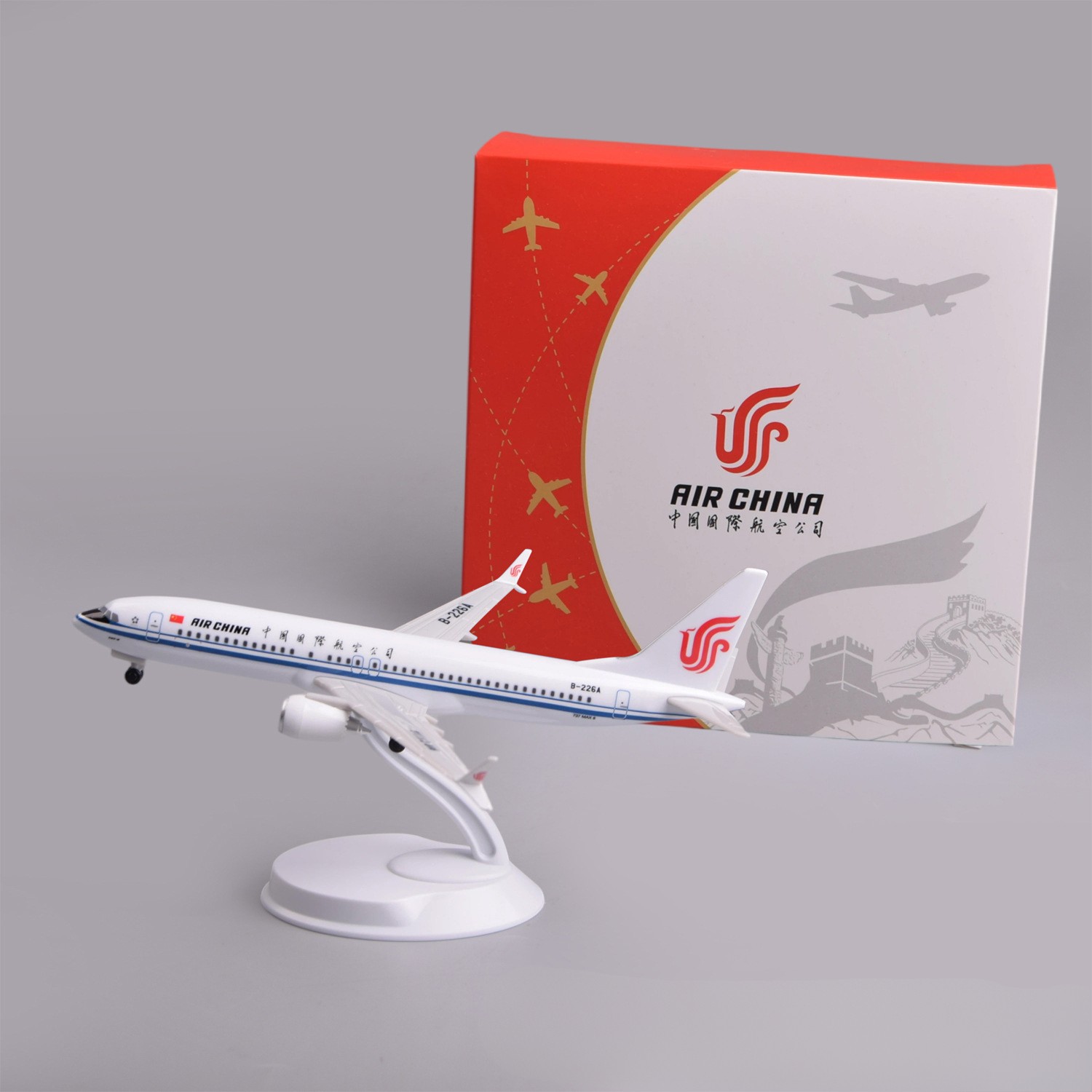 Model Airplane Plastic - Modellino in Plastica dell'Aereo Air China
