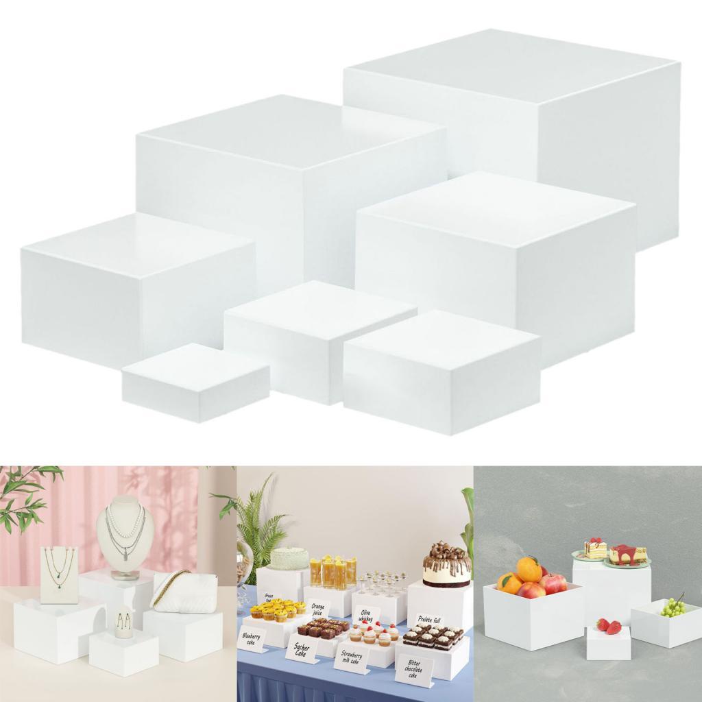 7 Pezzi Scatola di Visualizzaz - Display Risers Set recensione e prezzo