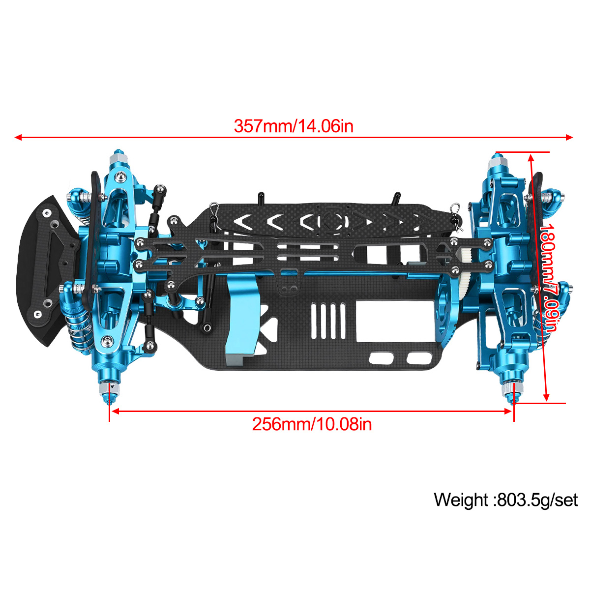 Kit Telaio in Alluminio e Fibr - Tamiya Model Rc Car recensione e prezzo